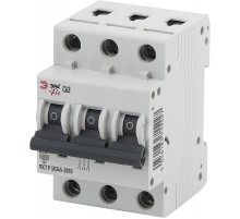 Выключатель автоматический трехполюсный Pro Pro NO-901-36 ВА47-100 3P 63А кривая C  Б0031797  ЭРА