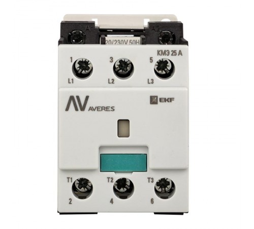 Контактор КМЭ 30А 400В АС EKF AVERES  ctr-s-30-00-400-av  EKF