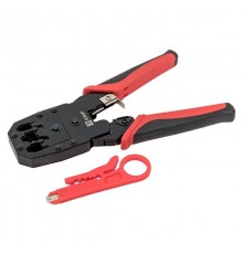 Кримпер для обжима и зачистки витой пары TERACOM TRC-NT12  TRC-NT12  EKF