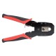Кримпер для обжима и зачистки витой пары TERACOM TRC-NT12  TRC-NT12  EKF
