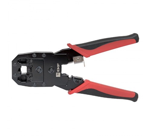 Кримпер для обжима и зачистки витой пары TERACOM TRC-NT12  TRC-NT12  EKF