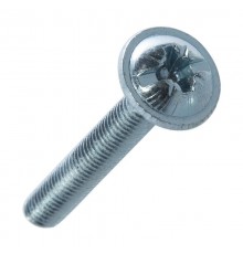 Винт DIN 967  полусферический с прессшайбой М4х25 (10 шт) - пакет   108926  Tech-KREP
