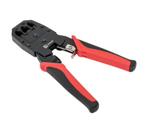 Кримпер для обжима и зачистки витой пары TERACOM TRC-NT12  TRC-NT12  EKF