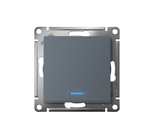 AtlasDesign Грифель Выключатель 1-клавишный с подсветкой,сх.1а, 10АХ, механизм, быстрозажимные клеммы  ATN000713S  SE