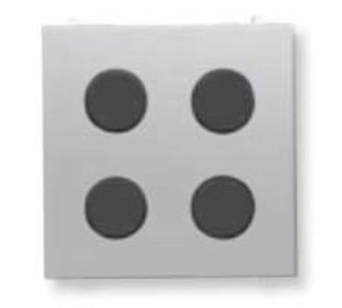 SR-4-N2PL Центральная плата 4-кнопочная free@home, Zenit, серебряный  SR-4-N2PL   2CLA222640N1302  ABB