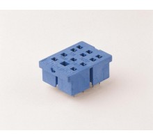 Розетка для монтажа на плате для реле 55.32; в комплекте металлическая клипса 094.51  9412SMA  Finder