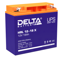 Аккумуляторная батарея проф.серии HRL 12-18 X 12В/17,8Ач  HRL 12-18 X  DELTA