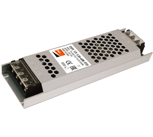 Драйвер для светодиодной ленты LED BSPS 60Вт 12В IP20  3329327A  Jazzway