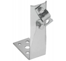 Дер. пр. кр. 6-10мм вин. угловой h=150мм оц. сталь  ZDP87-11-1-16-150  IEK