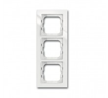 Рамка 3-постовая, для монтажа заподлицо, серия axcent, цвет белый  1753-0-4123   2CKA001753A4123  ABB