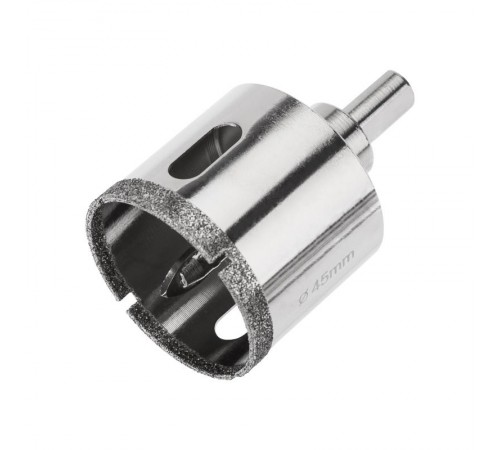 Коронка алмазная 45 мм по керамограниту с центровочным сверлом  KR-92-0013  Kranz