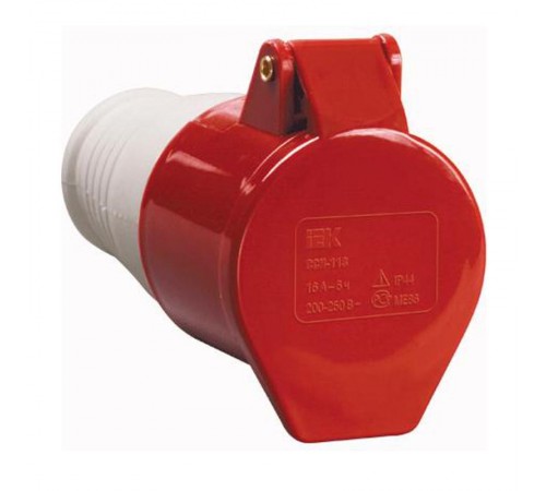 Розетка переносная ССИ-225 32А-6ч/200/346-240/415В 3Р+РЕ+N IP44 MAGNUM  PSN22-032-5  IEK