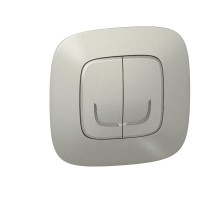 Выключатель Умный беспроводной 2-кл. Valena Allure алюм. Netatmo  752787  Legrand