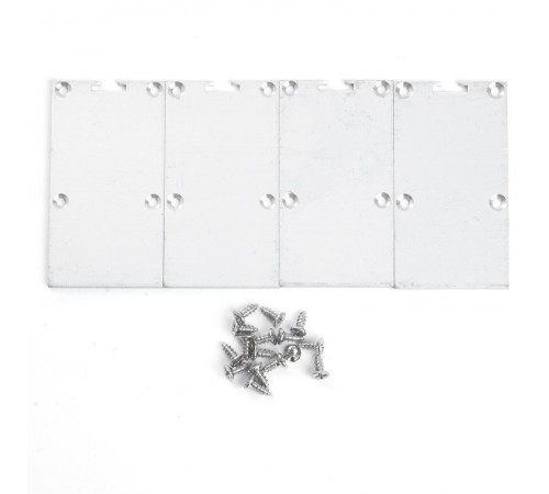 Заглушка без отверстия для профиля CAB267, LD365 (комплект 4шт) FERON  48240  FERON