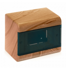 Щиток тусо о/п на 6 мод. с двер. 160х132х93мм бук на светлой основе  68026-38М  Рувинил