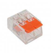 Универсальная компактная клемма, 2-проводная до 4,0 мм (аналог Wago 221-412) (50 шт./уп.)  07-5202  REXANT