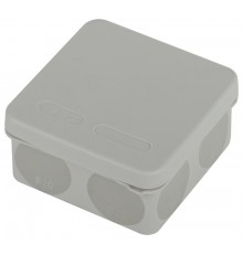 Распаячная коробка ЭРА KOR-80-80-40-9g-2MP двухкомпонентная безгалогенная атмосферостойкая 80х80х40мм прямой монтаж  Б0060290  ЭРА