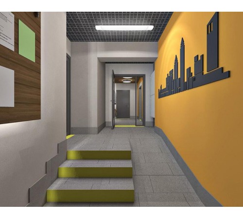 Светодиодный линейный светильник с ИК-датчиком с деж.режимом 4000K 36W, IP65, AL5092  48155  FERON