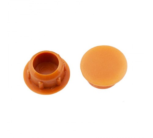 Заглушка декоративная 10 мм охра (35 шт) - пакет   108872  Tech-KREP