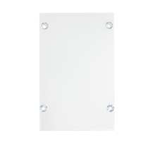 Крышка торцевая Х-ЛАЙН RAL9003 белый муар в комплекте с крепежными элементами 1шт  V4-R0-10.0007.XL0-0001  VARTON