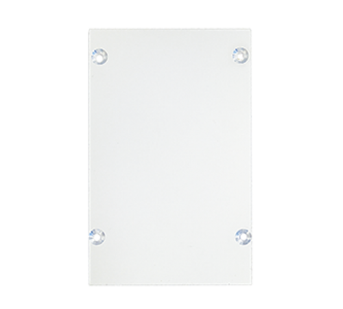 Крышка торцевая Х-ЛАЙН RAL9003 белый муар в комплекте с крепежными элементами 1шт  V4-R0-10.0007.XL0-0001  VARTON