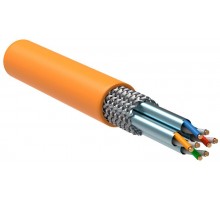 ITK Витая пара S/FTP кат.8.1 4х2х23AWG LSZH оранж. (305м)  LC1-C804-627-P  ITK