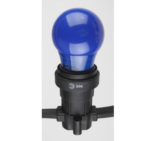 Лампы cветодиодные ERABL50-E27 LED A50-3W-E27 (диод. груша син., 13SMD, 3W, E27, для белт-лайт) (10/100/3600)  Б0049578  ЭРА