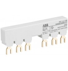 Шинная разводка 3-фазн. PS1-2-1-65 до 65А для 2-х автоматов типа MS116, MS132 с 1-м доп. контактом  1SAM201906R1112  ABB