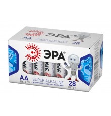 Батарейка щелочная (алкалиновая)  LR6-28 box (28/840/18480) (AA)   Б0002910  ЭРА