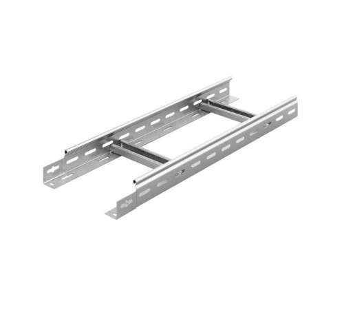 Вертикальный лестничный лоток 600х50х3000, толщ. 1,2 мм, гор. цинк, 317651  ВЛЛ-600х50х3000-1,2-ГЦ   Ostec