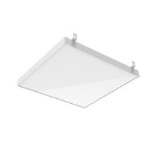 Светодиодный светильник GR070 2.0 35 Вт 4000 K 588х588х50 мм с планками для подвеса IP40 белый аварийный Teletest V1-R3-00010-31ATO-2003540  VARTON