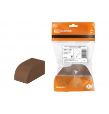 Заглушка кабельной трассы КМЗ 100x60 бук (2 шт./комп.)  SQ0411-0337  TDM