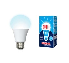 Лампа светодиодная LED-A60-11W/NW/E27/FR/NR LED. "груша" матовая. Серия Norma. 4000K  UL-00003786  Volpe