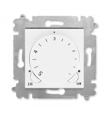 ABB Levit Белый / белый Терморегулятор с поворотной ручкой 16А 16A  3292H-A00003 03W  2CHH920003A6003  ABB