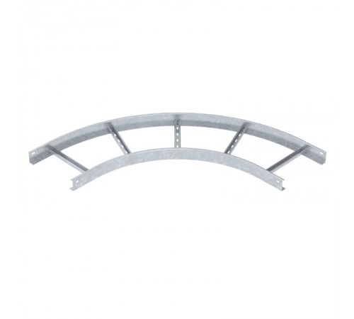 Угловая секция 90° лестничного лотка 60х300 мм R=500 мм (LB 90 630 R5 FT)  6211452  OBO Bettermann