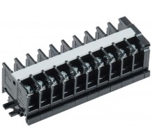 Блок зажимов БЗН TK-020 2,5 мм2 20А на DIN-рейку 10 пар  YZN43-10-002-K02  IEK