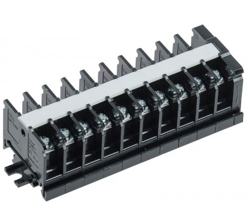 Блок зажимов БЗН TK-020 2,5 мм2 20А на DIN-рейку 10 пар  YZN43-10-002-K02  IEK
