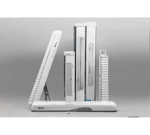 Светильник аварийного освещения аккумуляторный EL19 60 LED DC Li-ION батарея, белый 403*67*46 мм  12902  FERON