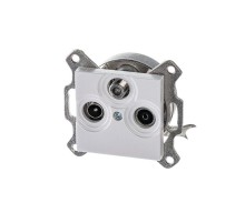 ABB Levit Жемчуг Розетка TV-R-SAT единственная  5011H-A03303 68W  2CHH083303A6068  ABB