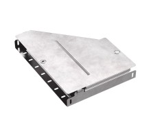 Переходник правый с крышкой Стандарт 400х200х50   PR16.0712  Промрукав