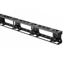 Организатор кабельный CMV-32U-MLмет.вертик.с крышкой 32U,д. шкафов TTC,TTC2,TSA,TSC шириной 800мм,черн.(RAL 9004) (1 шт.)  30834  Hyperline