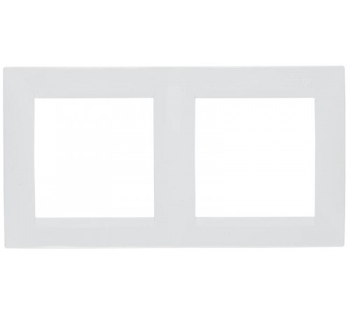 Simon 15 Белый Рамка универсальная, 2 поста  1500620-030  Simon
