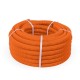 Труба гофрированная ПВХ легкая 350 Н оранжевая д20 (100 м/4800 м уп/пал) с/з  Промрукав  PR01.0131  Промрукав