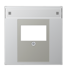 Крышка для ТАЕ гнезда; алюминий  AL2969TNA  Jung