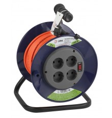 Удлинитель силовой ЭРА RPx-4s-2x0.75-30m на п. катушке б/з 4 гн 30м ПВС 2х0.75  Б0043048  ЭРА