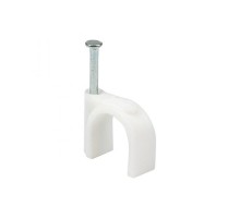 Скоба крепежная круглая (14мм.) (50шт.) EKF PROxima  plcn-sr-14  EKF