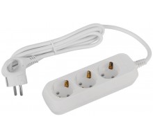 Удлинитель электрический ЭРА UDL-16-315-E Greenline 3 розетки с заземлением 1,5м ПВС 3x1мм2   Б0065038  ЭРА