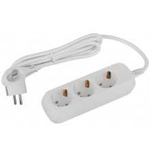Удлинитель электрический ЭРА UDL-16-315-E Greenline 3 розетки с заземлением 1,5м ПВС 3x1мм2   Б0065038  ЭРА