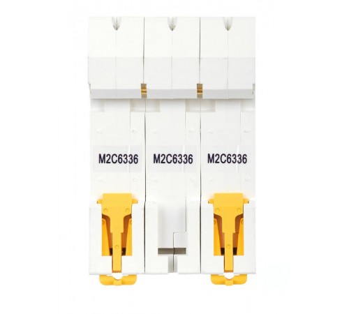 Выключатель автоматический трехполюсный M06N 3P C 63А 6кА ARMAT  AR-M06N-3-C063  IEK