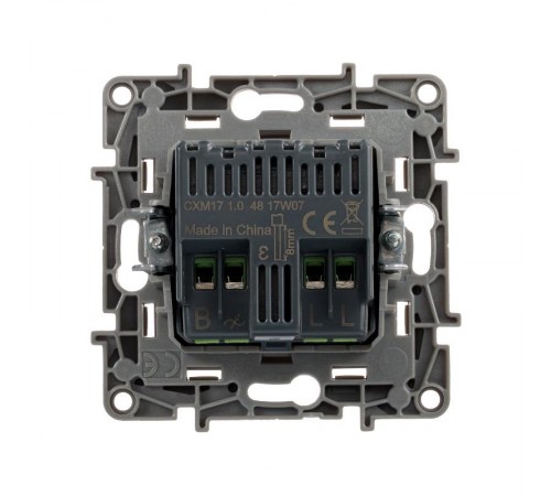 Etika Белый Светорегулятор поворотный, 300Вт, без нейтрали  672219  Legrand